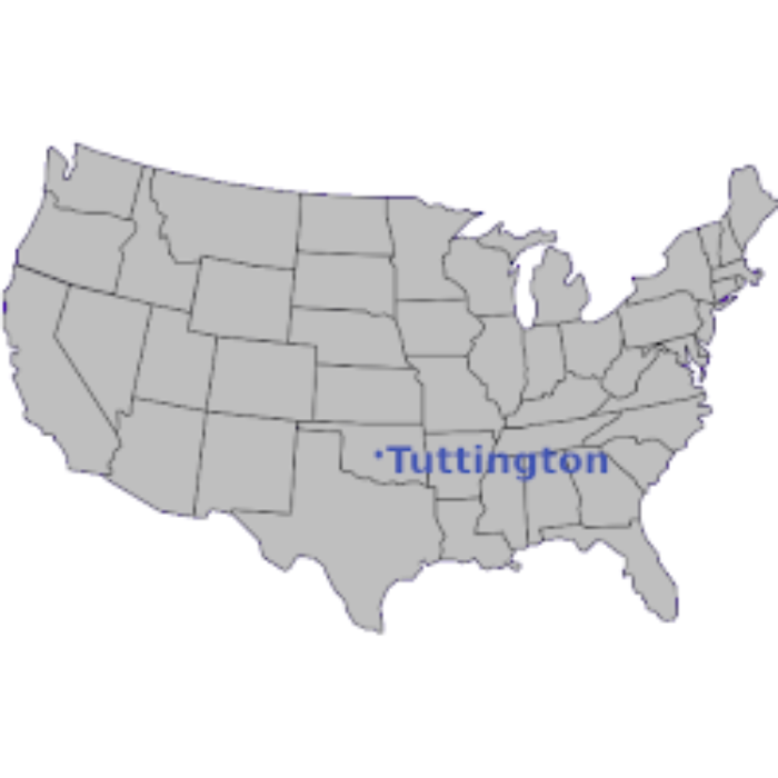 Tornadoes close to Tuttington