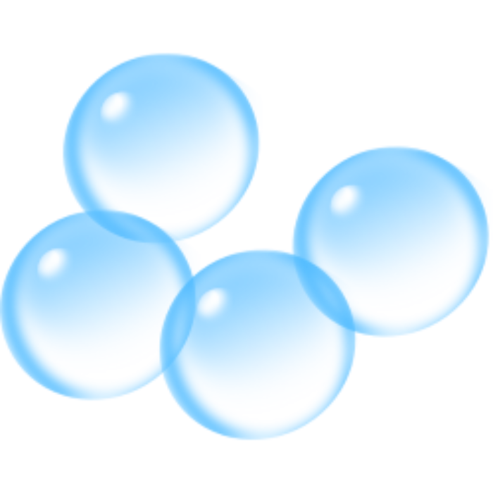 Bubbles for support