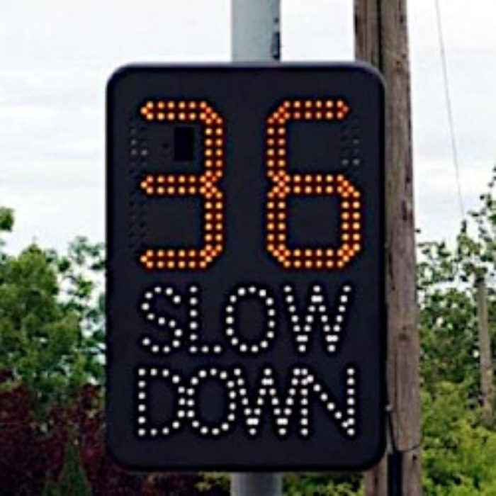 Watch you speed!